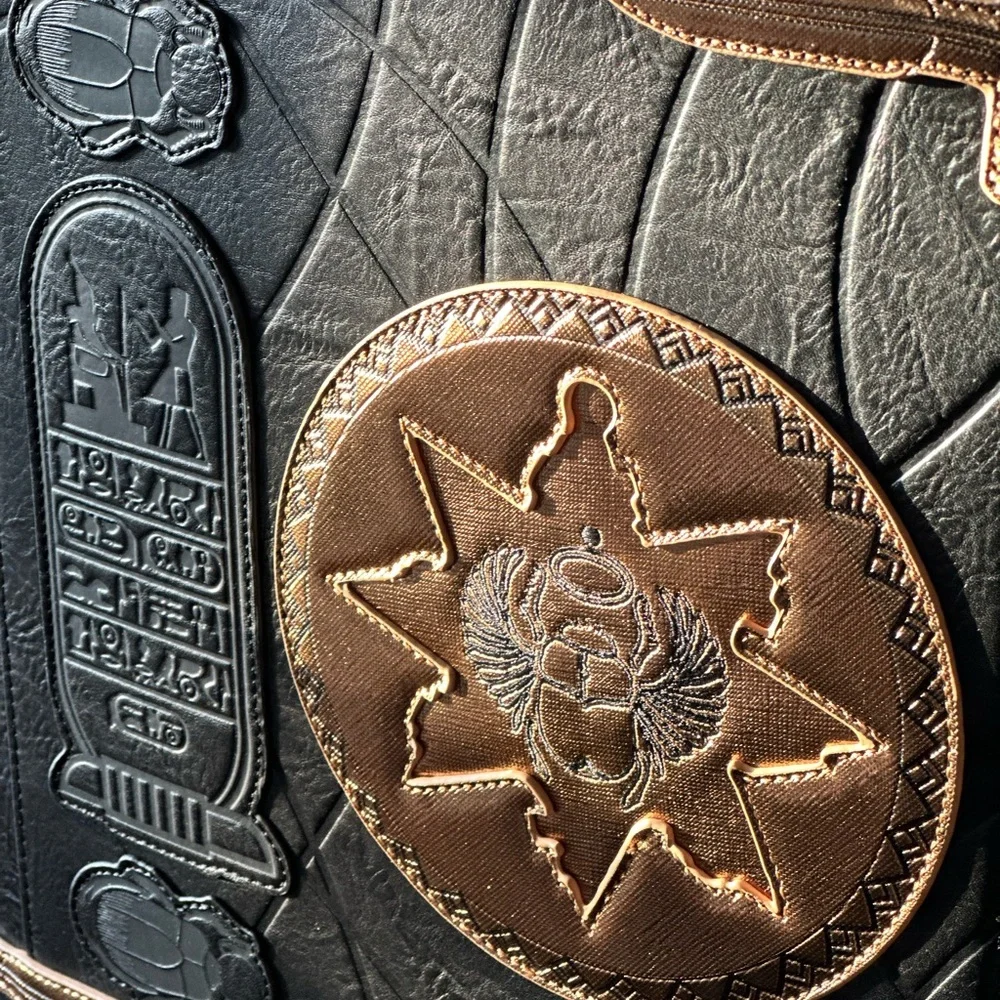 Loungefly the Mummy Book of the Dead Backpack - Picture 8 of 9